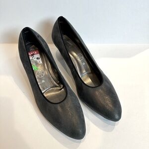 Ara Ophelia Low Heel Pumps In Gray